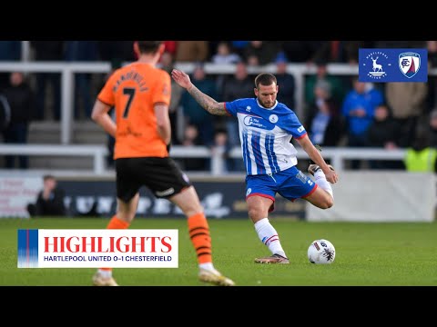 📺 Pools lose to league leaders | Hartlepool United 0-1 Chesterfield