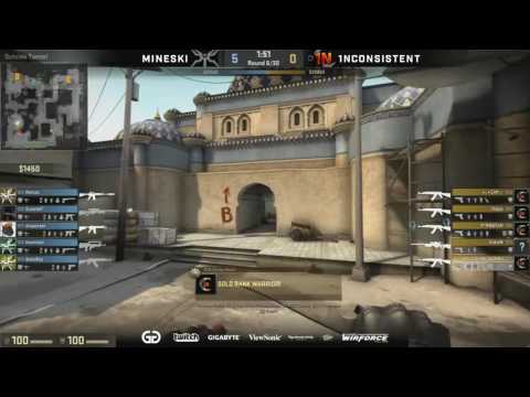 1nconsistent vs Mineski - Mineski Pro Gaming League S8 CS:GO - Game 2 [Finals]