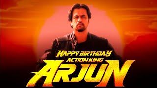 Action King Arjun Birthday Whatsapp Status  Action