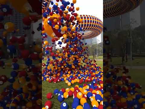 number ball🎱🎱3D Special Effects| 3D Animation #shorts #vfxhd