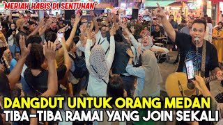 Download lagu Sebab TAK BOLEH TAHAN Bob main dangdut, Pelancong dari Medan satu per satu masuk menari mp3