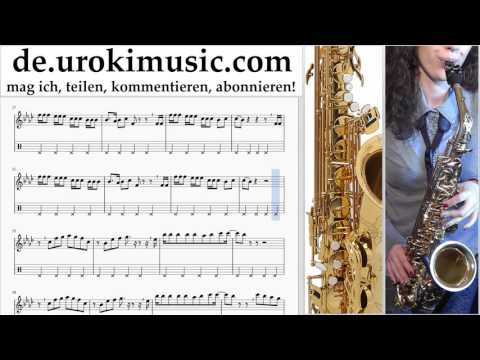 Saxophon Lernen Tenor Charlie Puth - Attention Tabulatur Teil#2 um-i995