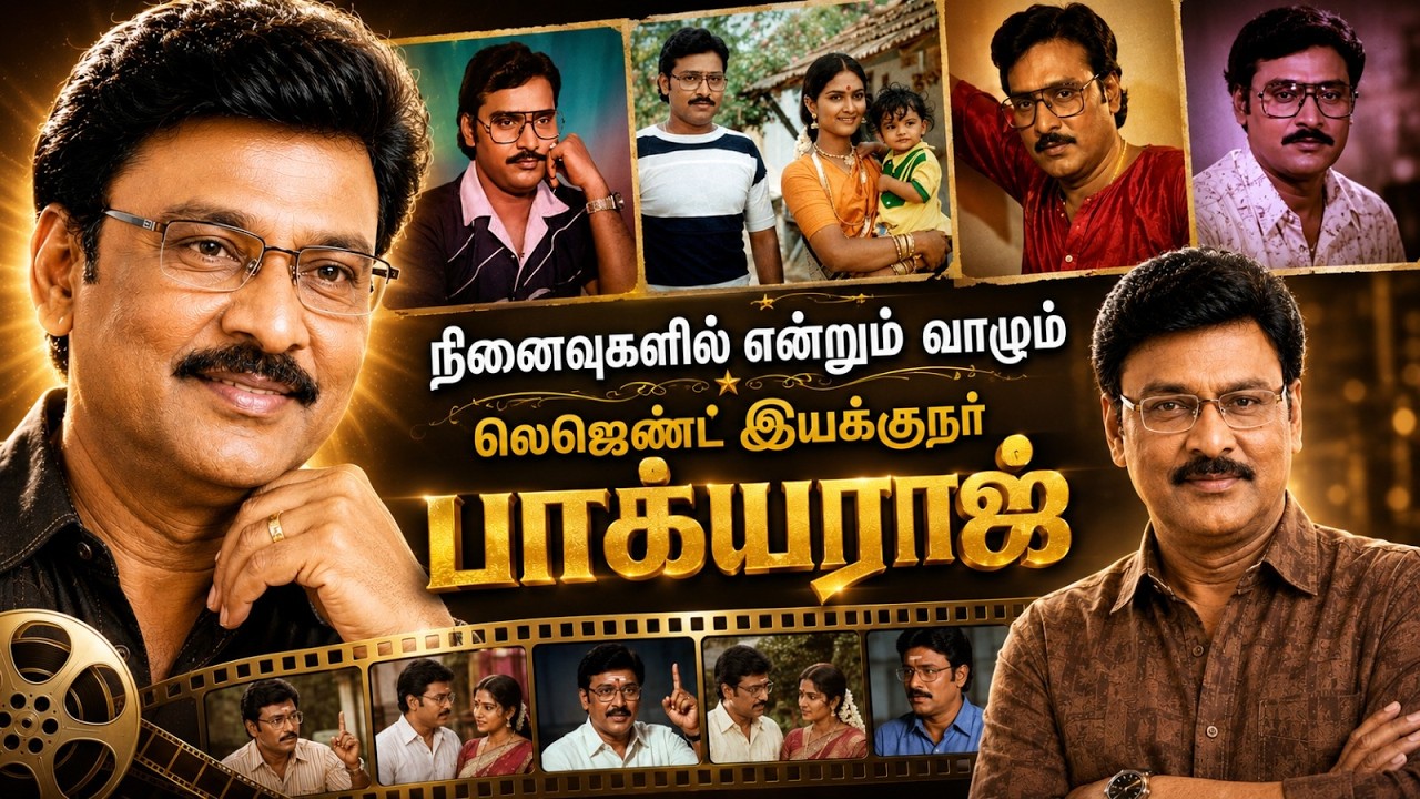 🔴LIVE: Bhagyaraj Throwback | நினைவுகளில் என்றும் வாழும் லெஜெண்ட் இயக்குநர் பாக்யராஜ் | RIP Bhagyaraj