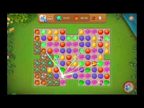 Gardenscapes 2 level 2067 All Combo Not Boosters Not Cheats Engine