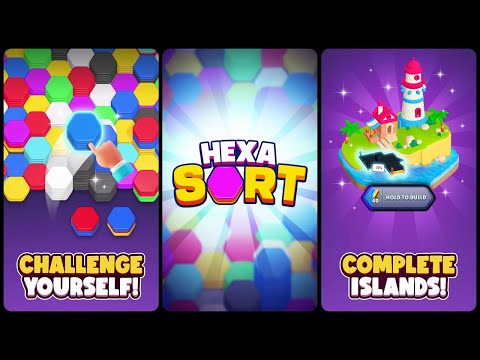 Hexa Sort Gameplay Android (Download Game) - YouTube