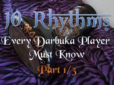 10 Rhythms Every Darbuka Player Must Know, Part 1 of 3: 2/4 Rhythms (Beginning)