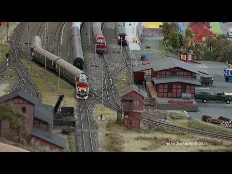 Modely H0: Výstava železničních modelů Osek 2017 / Model railway exhibition Osek