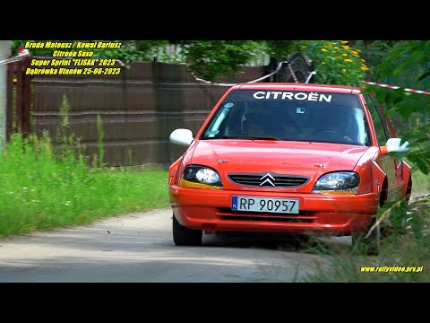Broda Mateusz / Kowal Dariusz - Citroen Saxo - Super Sprint "FLISAK" 2023 Dąbrówka Ulanów 25-06-2023