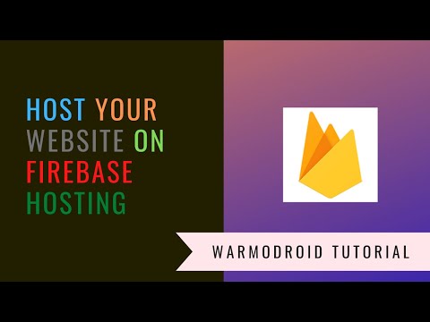 Host your website free on Firebase Hosting | Firebase beginners tutorials