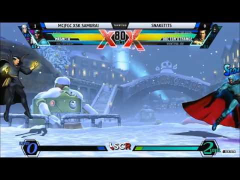 UMvC3 MC FGC XSK SAMURAI VS SNAKET¡TS - SCR2014 Day 2 HD