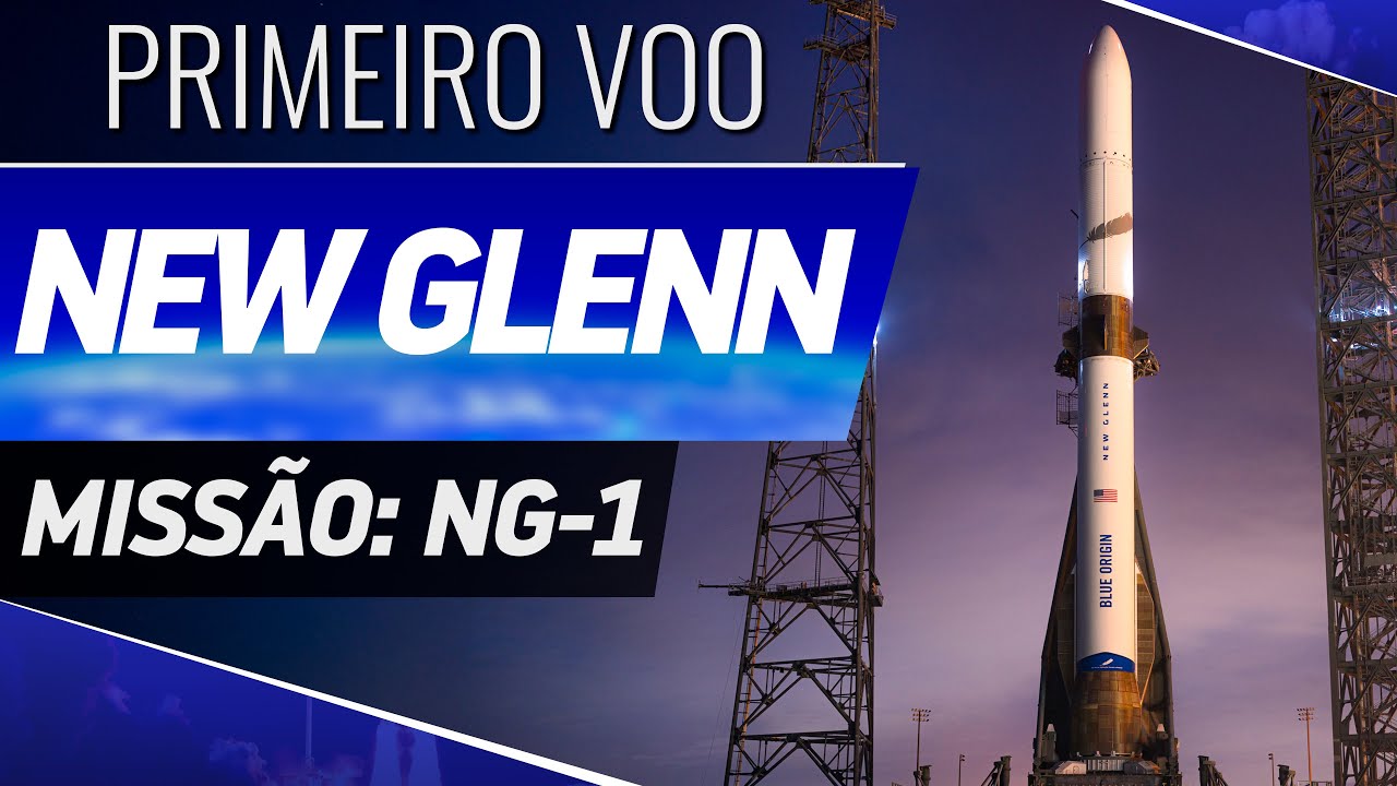 [SCRUB] 1º LANÇAMENTO DO FOGUETE NEW GLENN! - Blue Ring Pathfinder