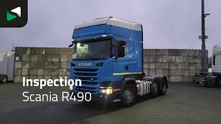 Tracteur routier Scania R490 6X2 Retarder Lift+Lenkachse Full-Air 2xTanks Standklima Eur à vendre - Image 4 | Autoline CH Tracteur routier Scania R490 6X2 Retarder Lift+Lenkachse Full-Air 2xTanks Standklima Eur | Image 4 - Autoline