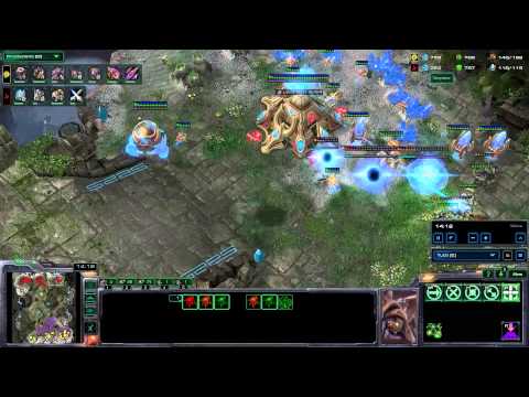 Starcraft 2 Heart of the Swarm cast Socke vs Hanfy [PvZ] [1080p]
