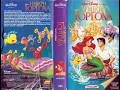 Opening To Greek VHS Little Mermaid 1991