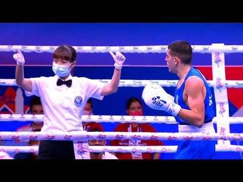 Day 3 (71kg) RODRIGUEZ Jose (ECU) vs SOTIROPOULOS Iason (GRE) | AIBA WCHs 2021