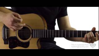 She Don't Know She's Beautiful - Guitar Lesson and Tutorial - Sammy Kershaw