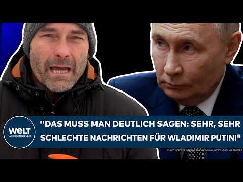 UKRAINE-KRIEG: "Das muss man deutlich sagen: Sehr, sehr schlechte Nachrichten für Wladimir Putin!"