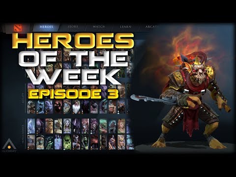Heroes of the Week - Episode 3: Underrated, Overpowered & Overrated Heroes in Dota 2 Right Now