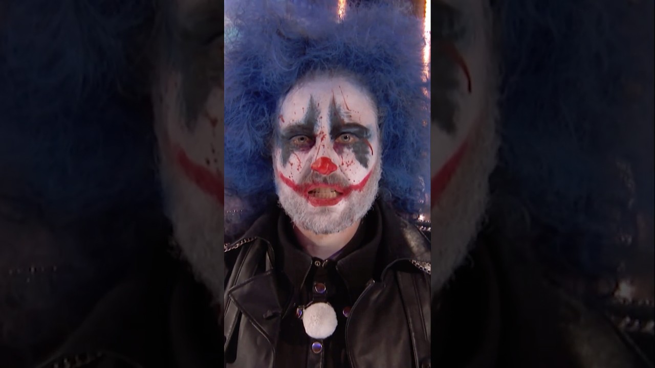 Scary Clown CREEPS OUT The Judges! 🤡 🎈
