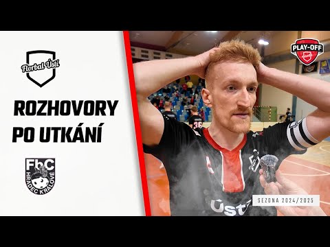 Rozhovory po utkání | Florbal Ústí - FbC Respect Hradec Králové  9:8p
