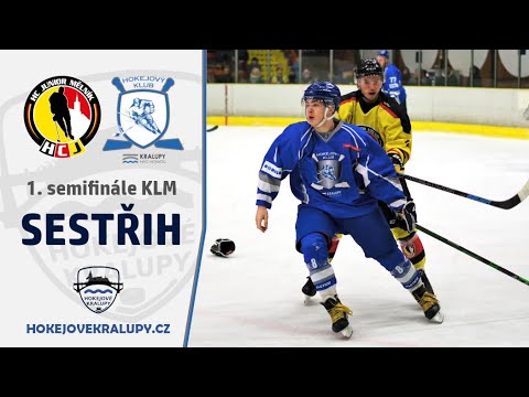 Sestřih: 1. zápas semifinále play-off KLM 2022 HC Junior Mělník vs. HK Kralupy nad Vltavou