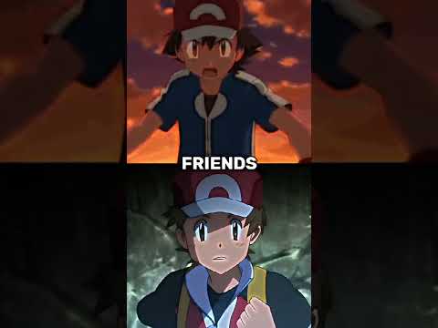 Who is Strongest | Ash Vs Red | Pokemon #pokemon #shorts #whoisstrongest #pokemez