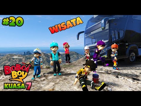 GTA 5 MOD BOBOIBOY KUASA 7 WISATA KE PUNCAK GUNUNG TERTINGGI