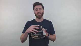 Video thumbnail: Rawlings HOH Mark of a Pro 11" Baseball Glove: SPYPT1-1NW