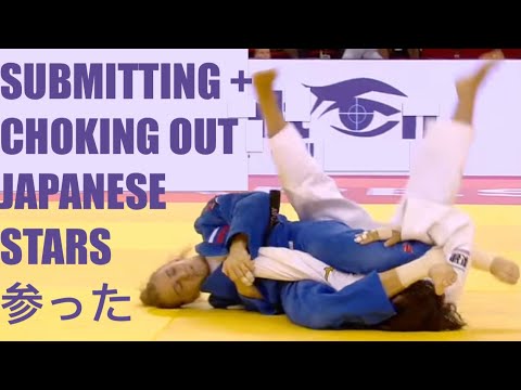International Judokas that Submitted or Choked out Japanese Womens team members