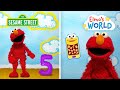 Sesame Street ABC S And 123 S With Elmo TWO Elmo S World Episodes