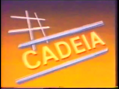 Rede OM: Chamada do Programa "Cadeia" - 1991