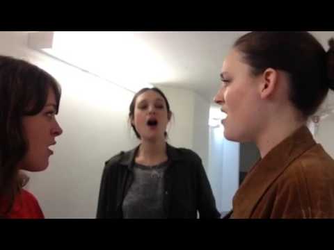 The Staves - 'Lump Sum' Warm Up / Bon Iver Tour, Hong Kong 2016