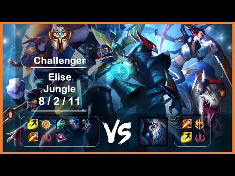 KR Challenger Replays Jungle Elise vs Kindred Ep.3089