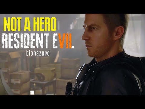Resident Evil 7 - Not A Hero (DLC) - Walkthrough - No Commentary