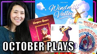 Have you played these games?! ☀️ | October 2024 Board Game Plays 🎃