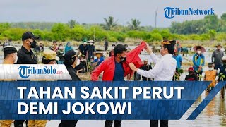 Cerita Saleh Tahan Sakit Perut demi Menanam Mangrove Bersama Presiden Jokowi, Akui Sangat Bangga