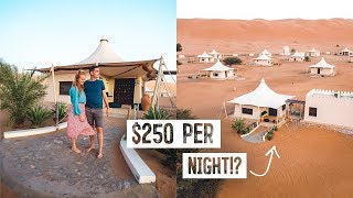 We Stayed in a $250/Night LUXURY Desert Camp Hotel! - Is It Worth It?? (Oman)