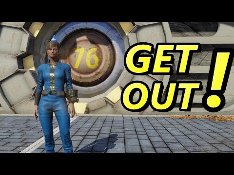 Fallout 76 Leaving the Vault (no commentary)