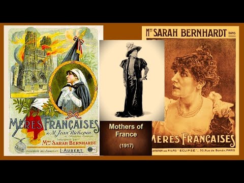 Mothers of France (1917, Sarah Bernhardt, Drama, War)