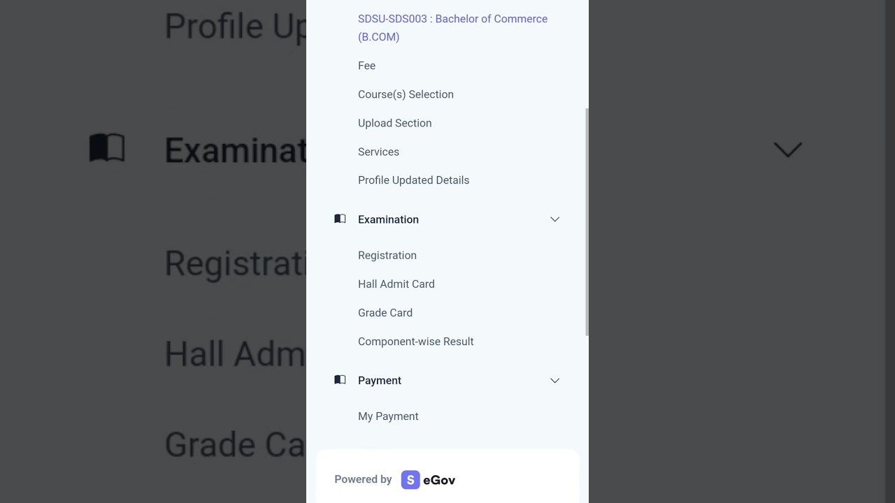 how to download admit card in Samarth portal || SDSUV || Session 2024-25 || Admit card