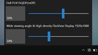 How to Adjust Monitor Brightness in Windows Directly From PC |Control Extended Monitor Brightness