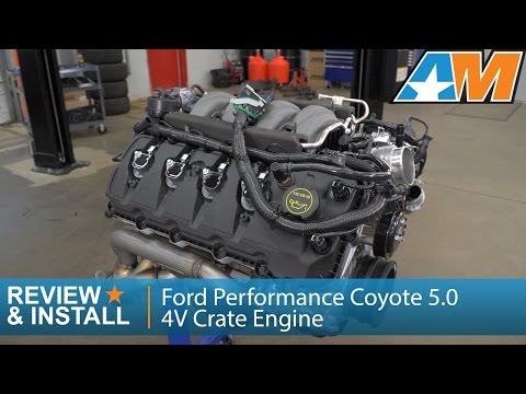 2015-2017 Mustang (GT) Ford Performance Coyote 5.0 4V 435 HP Crate Engine Review