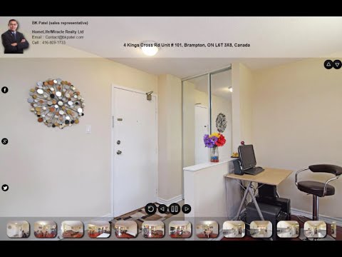 4 Kings Cross Rd Unit # 101, Brampton, ON L6T 3X8, Canada