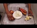 So Yummy Homemade Red Banana With Red Apple Ice Cream Rolls