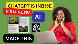 How to Use ChatGPT to Make Children's Story Book in 5mins and sell on KDP. FREE MONEY!