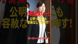 💥【ズバリ発言】小野田紀美、公明・自民に一刀両断！