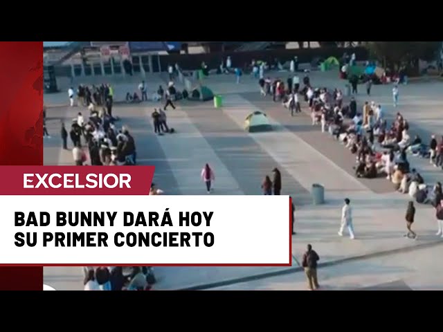 Bad Bunny en el escenario