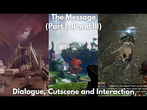 The Message (Story Quest), Dialogue and Interaction [4K] - Destiny 2, The Final Shape