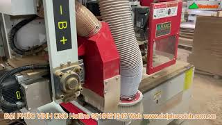 MÁY GIA CÔNG TRUNG TÂM CNC THAY DAO TỰ ĐỘNG OPTION TRỤC LƯỠI CƯA CẮT XOAY 360 độ Woodmaster