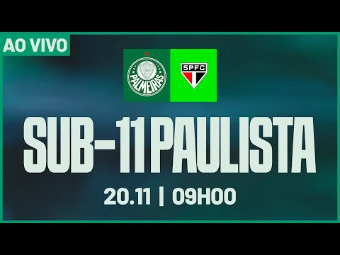 É CAMPEÃO! | PALMEIRAS 2 X 1 SÃO PAULO | FINAL PAULISTA SUB-11 2025